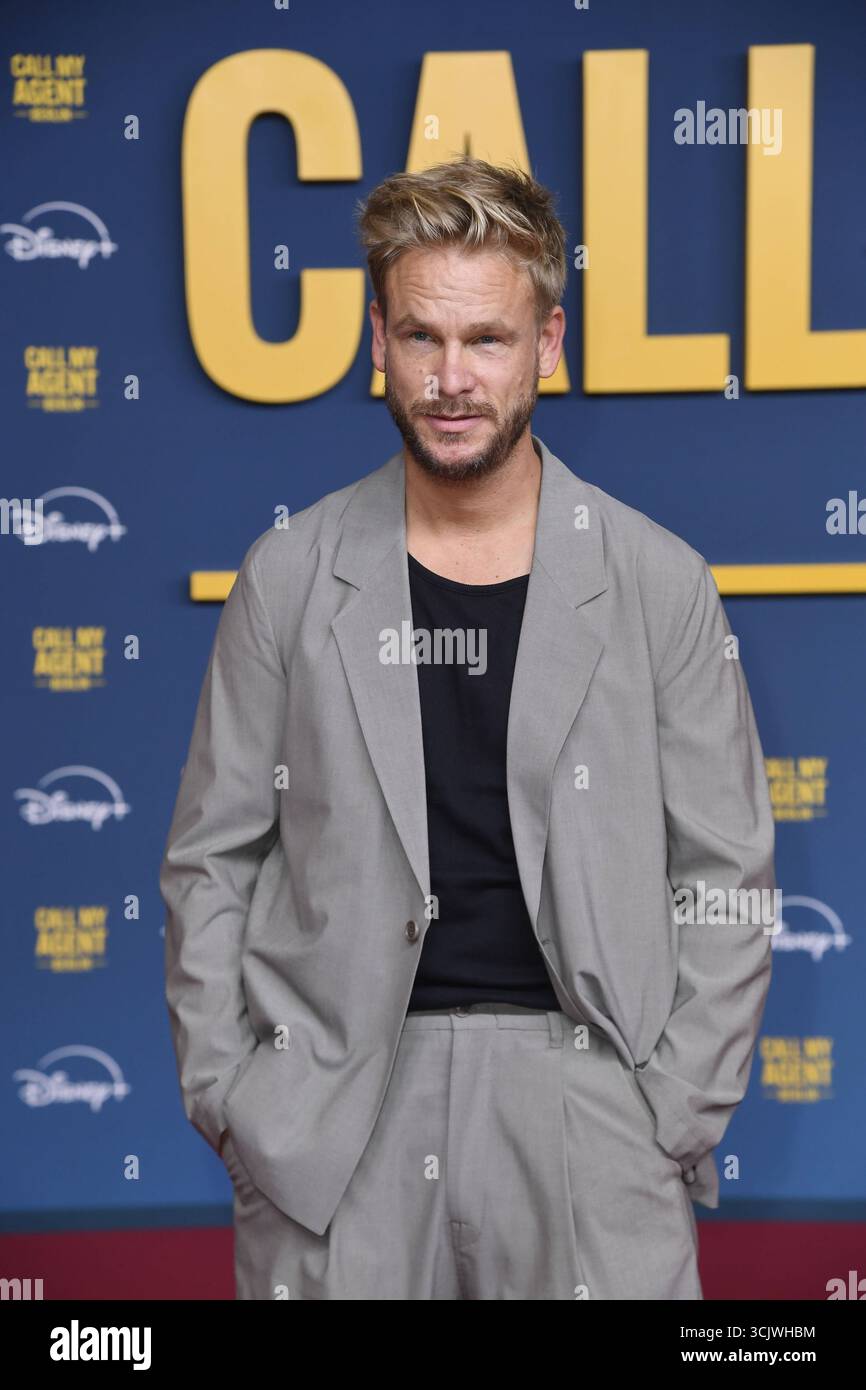 Frederic Heidorn bei der Weltpremiere von Disney Original Serie Call My Agent Berlin in Berlin am 08.09.2025 *** Frederic Heidorn bei der Uraufführung der Disney Original Series Call My Agent Berlin in Berlin am 08 09 2025 Stockfoto