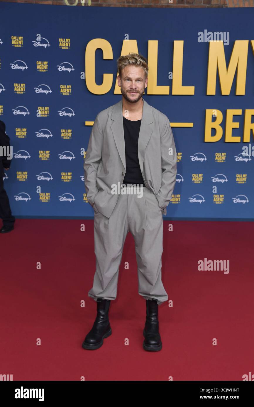 Frederic Heidorn bei der Weltpremiere von Disney Original Serie Call My Agent Berlin in Berlin am 08.09.2025 *** Frederic Heidorn bei der Uraufführung der Disney Original Series Call My Agent Berlin in Berlin am 08 09 2025 Stockfoto