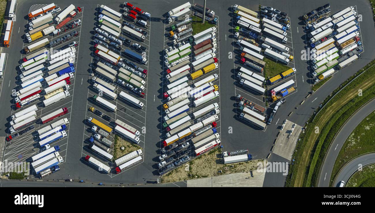 Luftaufnahmen, Luftaufnahmen, Luftaufnahmen, Luftaufnahmen, Luftaufnahmen, Übersicht, Vogelperspektive, Birds-Eyes View, Übersicht Stockfoto