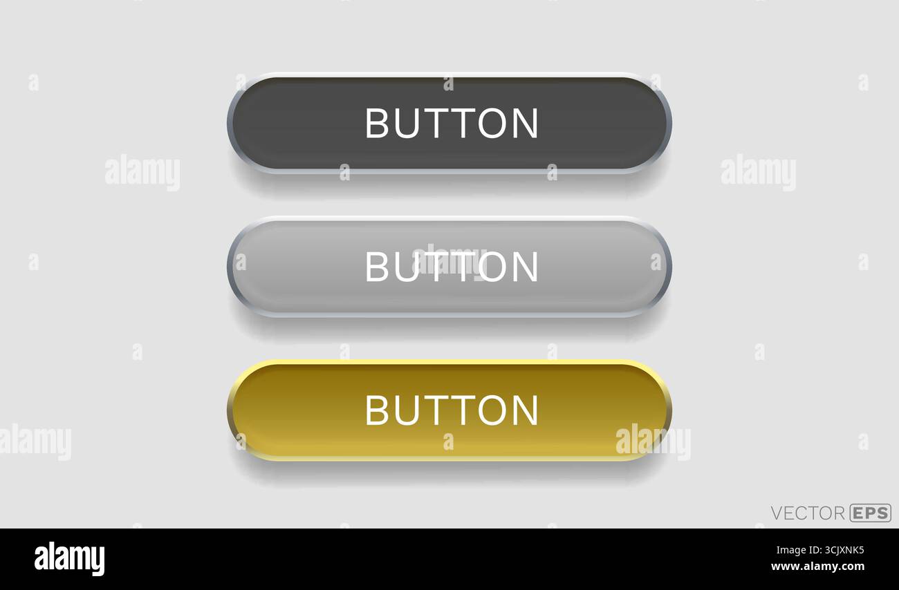 Knopfrahmen-Etikett, Event Bar Casino, Show-Schild. Vektor Stock Vektor