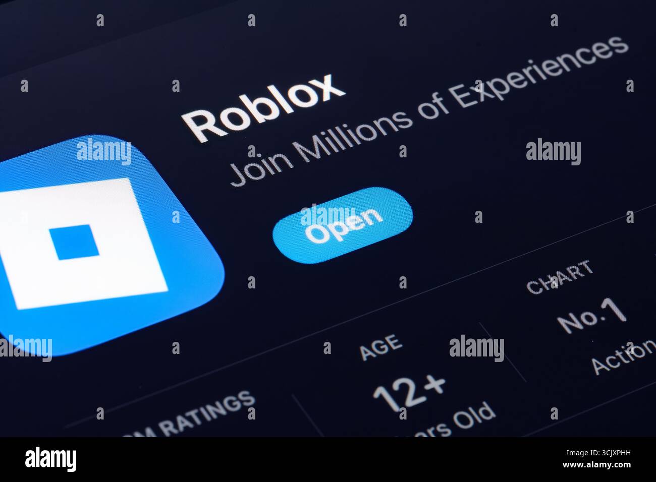 Roblox-App Stockfoto