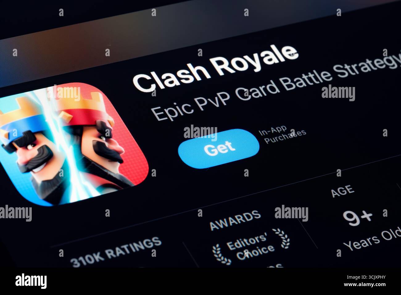 Clash Royale App Stockfoto