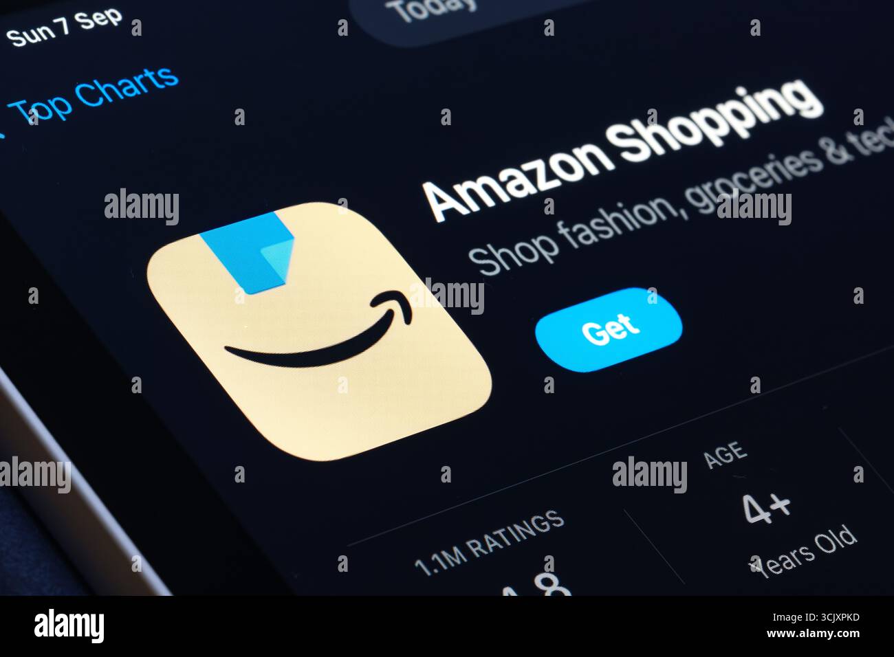 Amazon Shopping Stockfoto