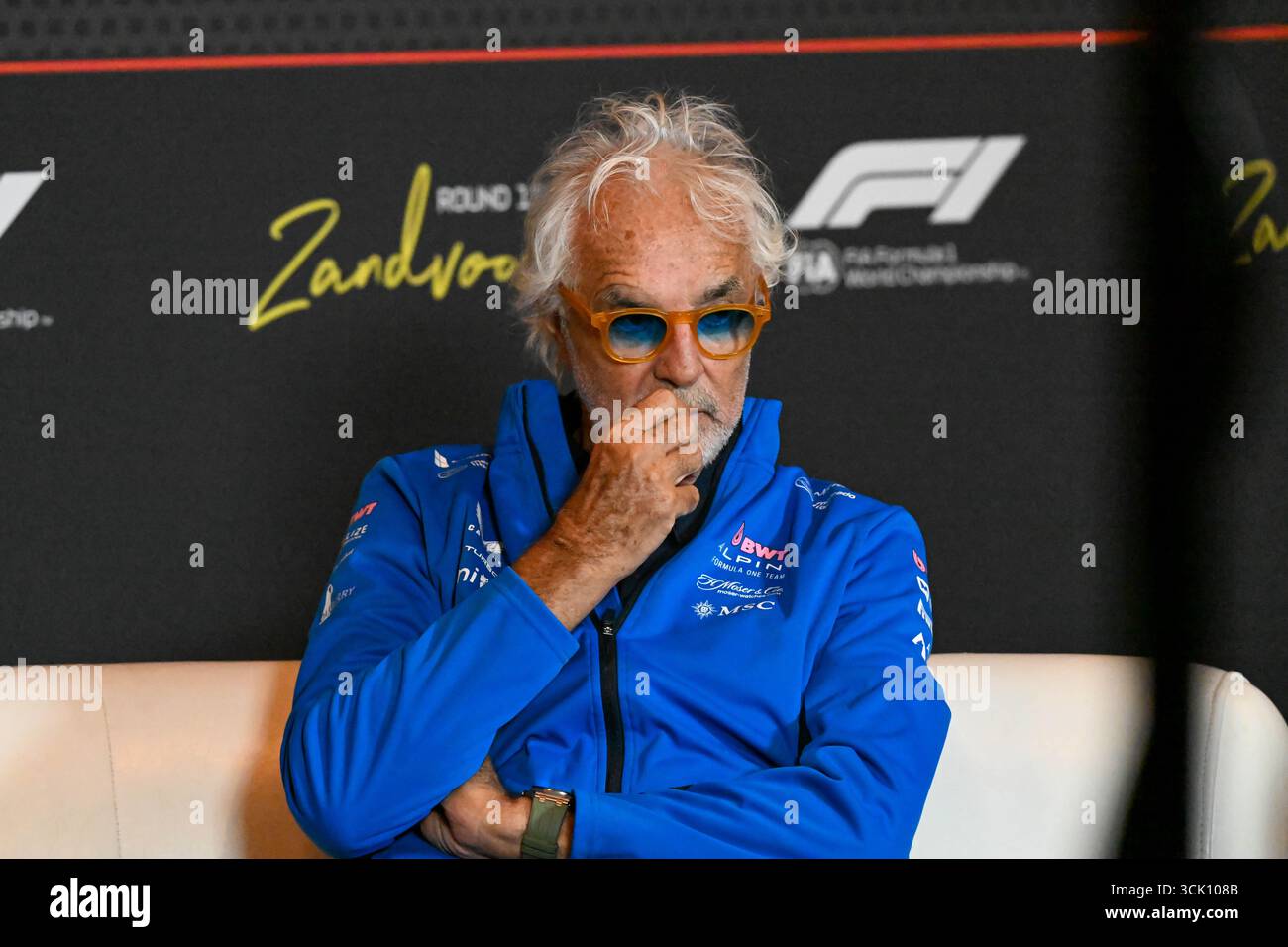 Dutch GP F1 2025 am 31 2025. August in Zandvoort, Niederländisch - Formel 1 Flavio Briatore Alpine Stockfoto