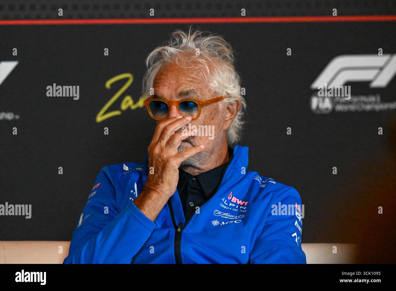 Dutch GP F1 2025 am 31 2025. August in Zandvoort, Niederländisch - Formel 1 Flavio Briatore Alpine Stockfoto