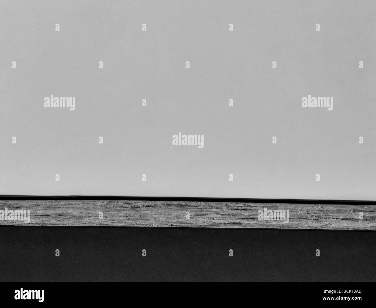 Skyline Minimal. Einfarbige Farbtöne. Stockfoto