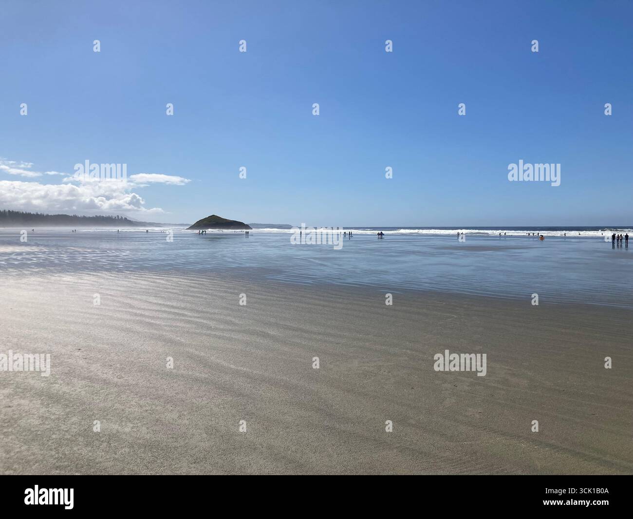 Long Beach, Pacific Rim National Park, Tofino, Vancouver Island, British Columbia, Kanada Stockfoto