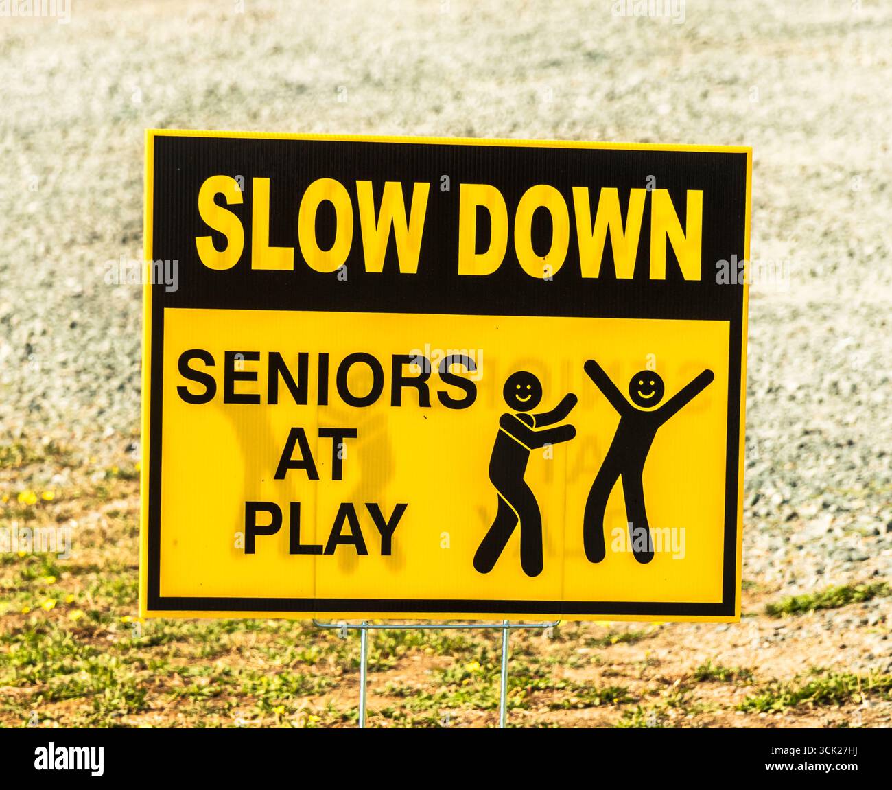 Die Senioren bei Play, die im Wohnkomplex der Quadra Island Senior zu sehen sind. Stockfoto