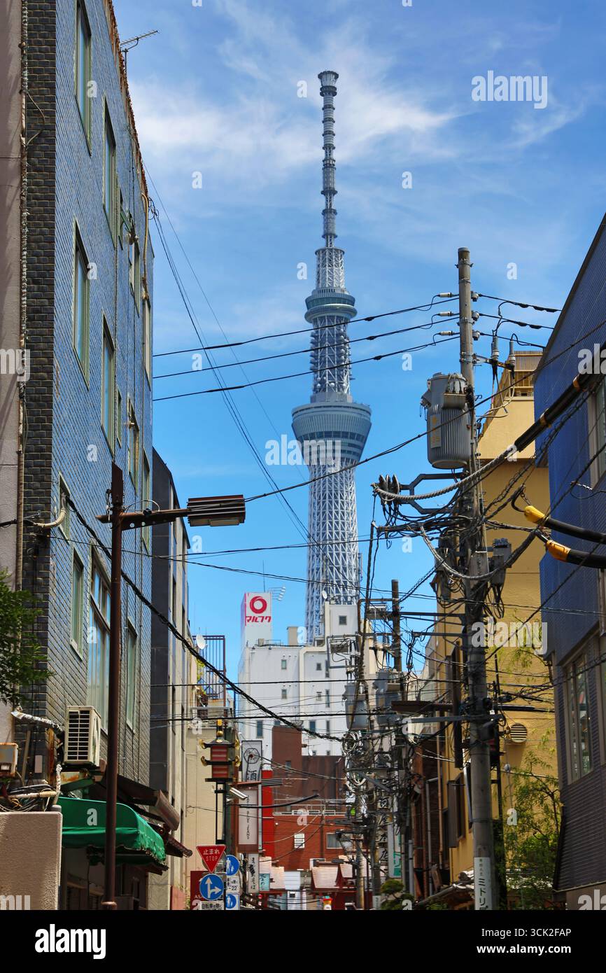 Tokyo Skytree Broadcasting Tower, Tokio, Japan Stockfoto