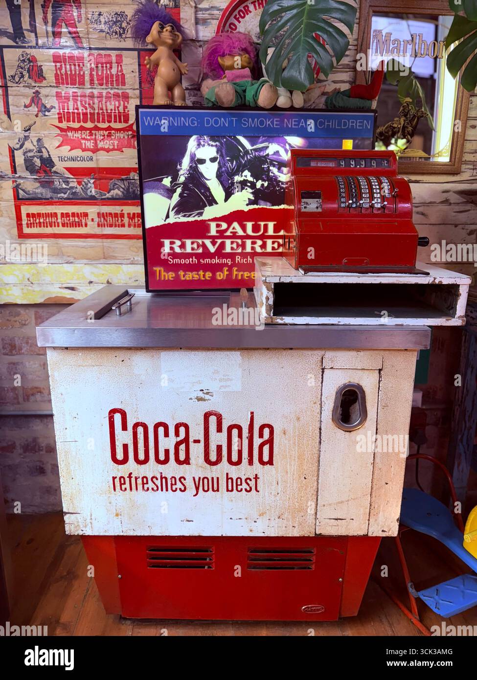 Vintage Cool - Smartphone-aufgenommenes Stockfoto