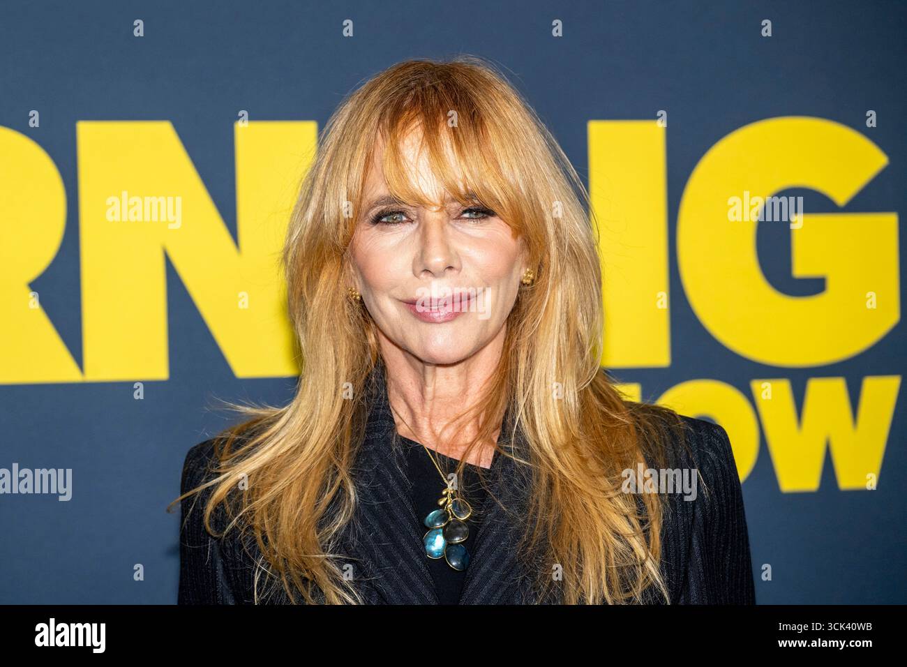 Rosanna Arquette nimmt an der „Morning Show“ Staffel 4 New York Premiere im Museum of Modern Art Teil (Foto: Ron Adar / SOPA Images/SIPA USA) Stockfoto