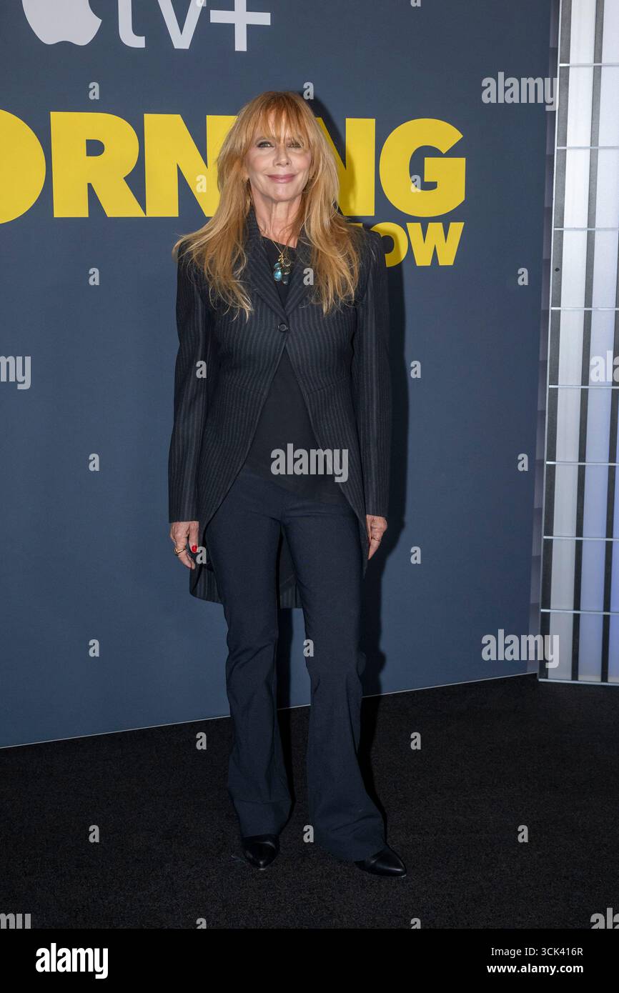 Rosanna Arquette nimmt an der „Morning Show“ Staffel 4 New York Premiere im Museum of Modern Art Teil (Foto: Ron Adar / SOPA Images/SIPA USA) Stockfoto