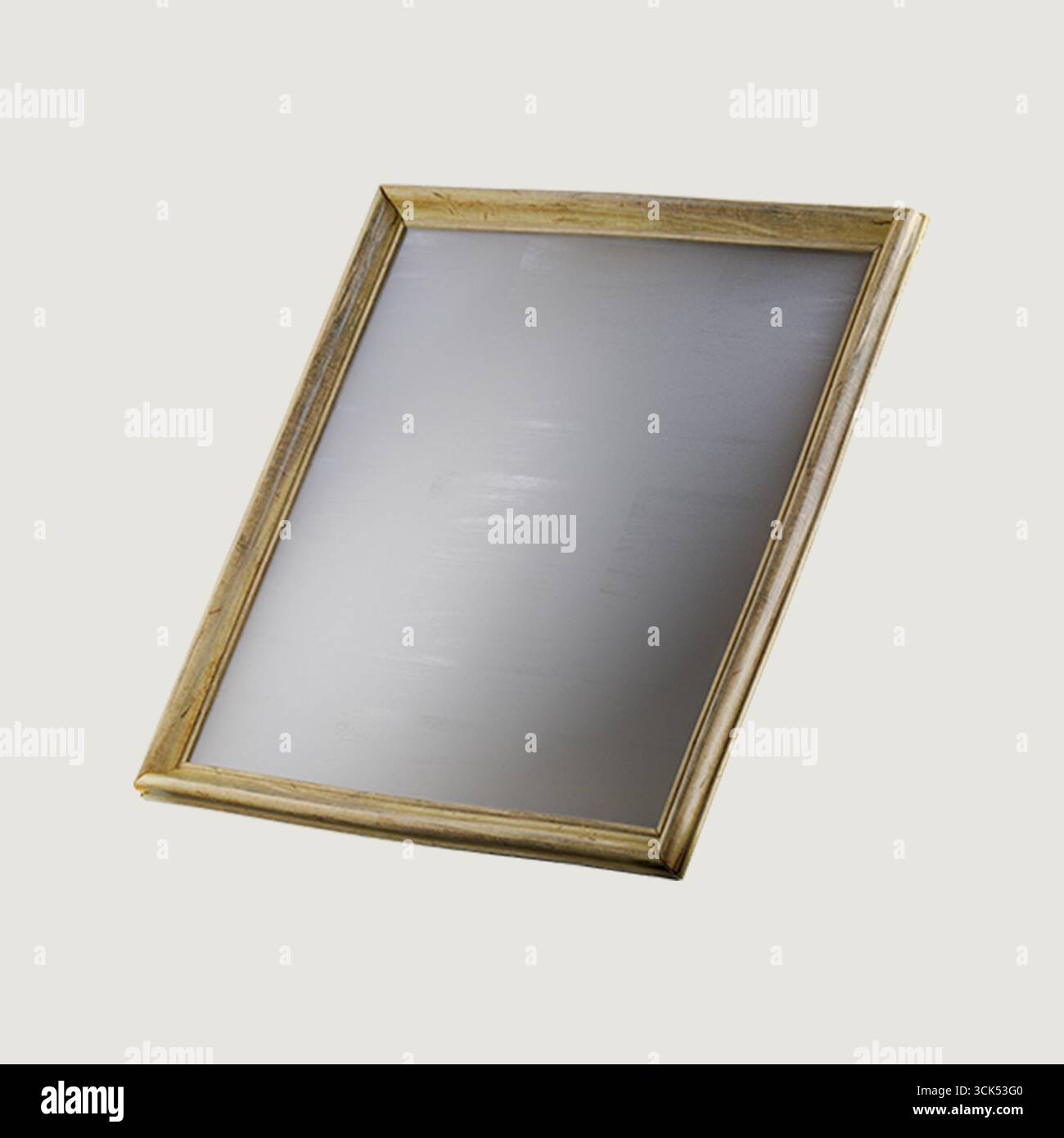 Ein niedliches 3D-Konzept mit Formen, die auf einem einfachen Hintergrund isoliert sind und für Ihr Designelement passen. Stockfoto