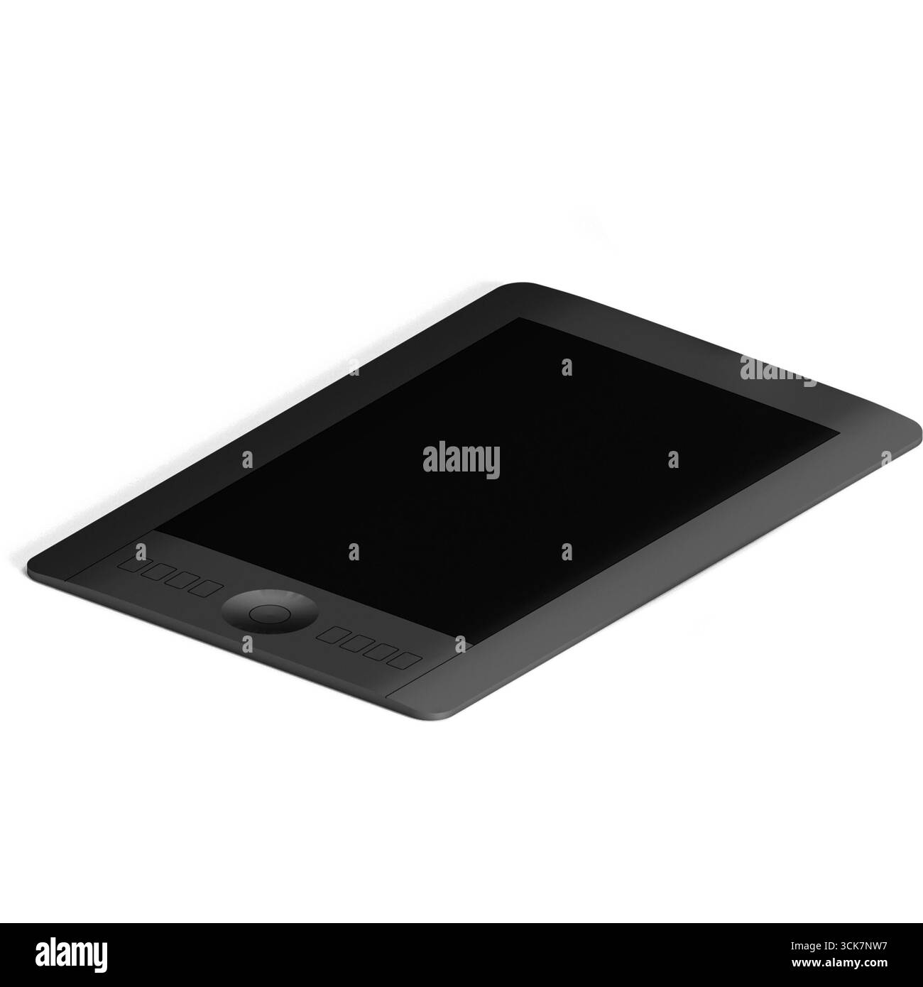 Ein digitales Zeichentablett für Künstler und Designer zum Erstellen von Grafiken und Illustrationen. Stockfoto