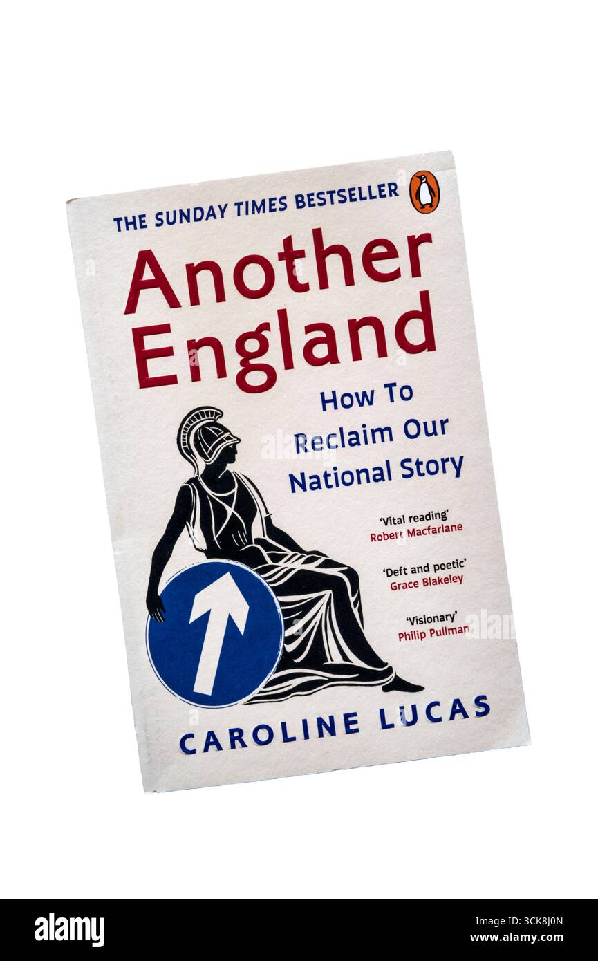 Eine Taschenbuchkopie eines anderen Englands von Caroline Lucas. Stockfoto