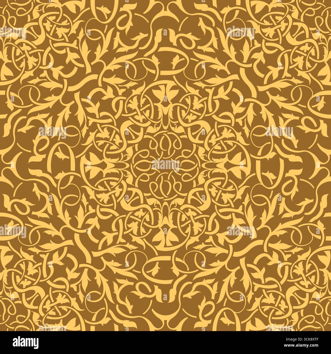 Nahtloses Muster mit normalem Stil Stock Vektor