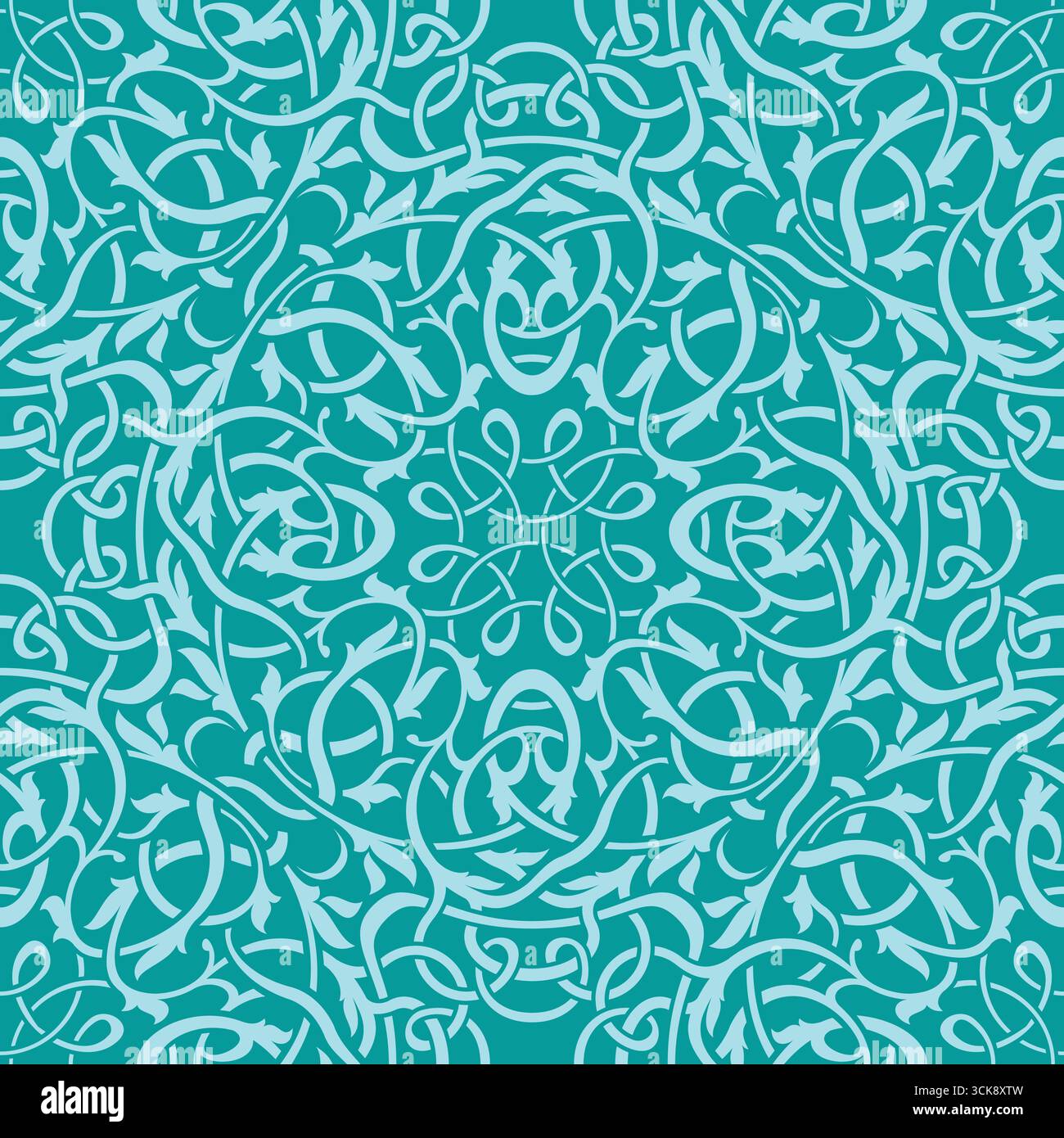 Nahtloses Muster mit normalem Stil Stock Vektor