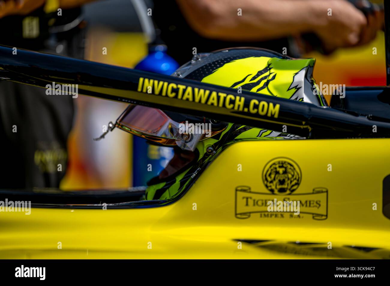 Monza, Italien, 6. September 2025, Alex Dunne, Teilnahme am Grand Prix Qualifying von Italien 2025, das in Monza, Italien stattfindet. Quelle: Michael Potts/Alamy Live News Stockfoto