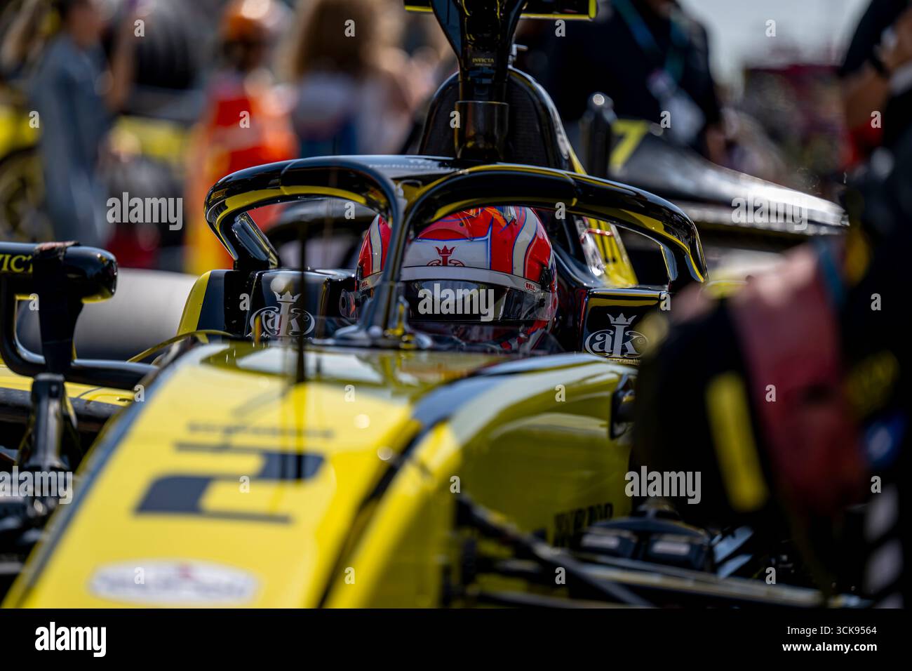Monza, Italien, 6. September 2025, Roman Staněk, Teilnahme am Qualifying zum Großen Preis von Italien 2025, das in Monza, Italien stattfindet. Quelle: Michael Potts/Alamy Live News Stockfoto