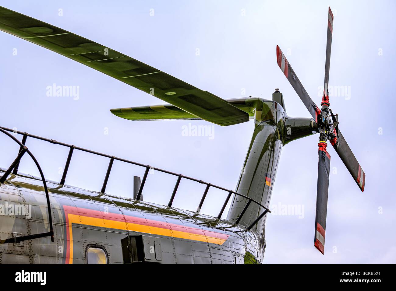 Details Rotorsystem Stockfoto