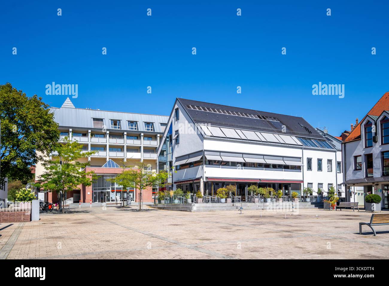 Altstadt von Alzenau, Bayern, Deutschland Stockfoto