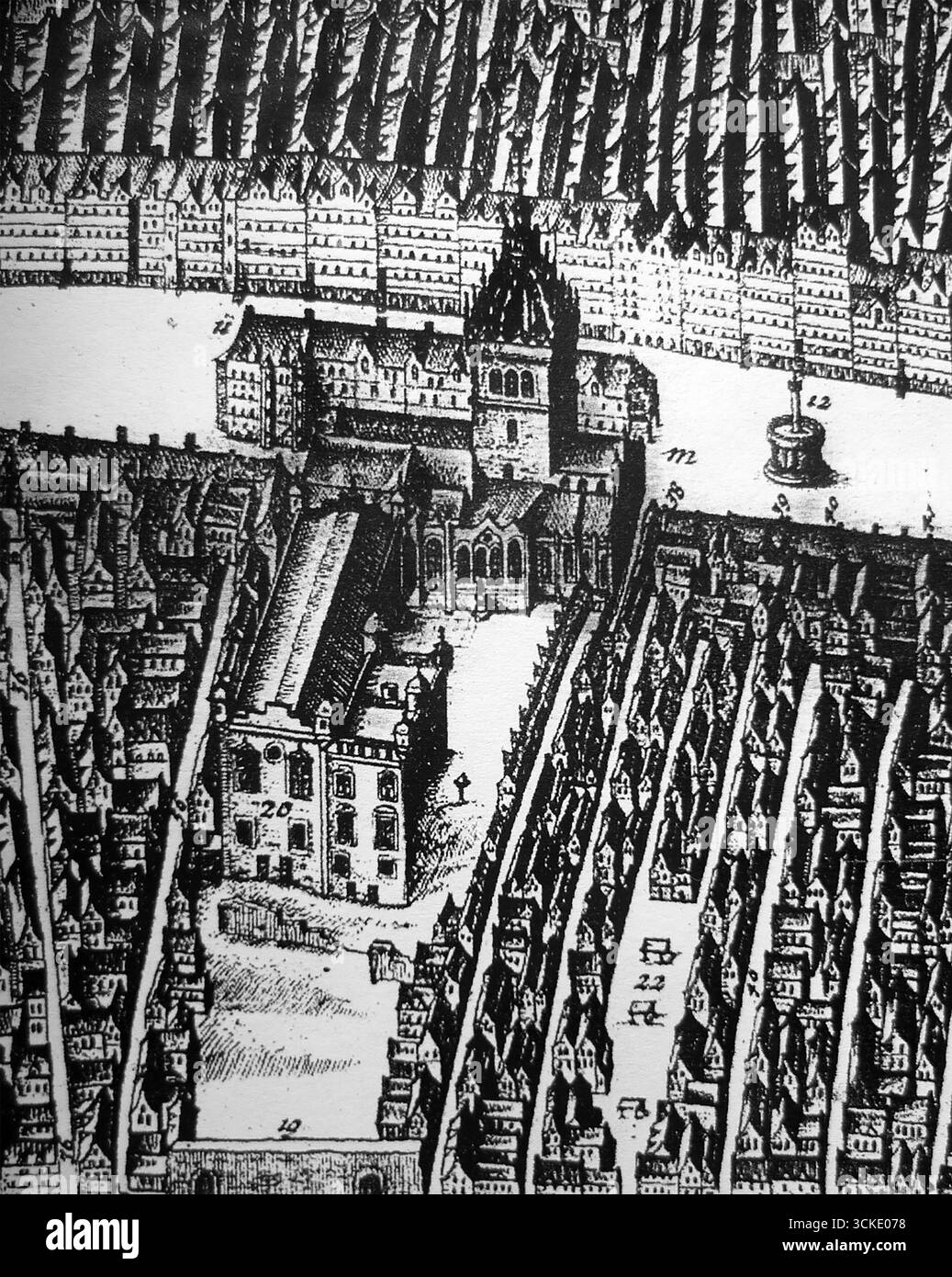 PARLAMENTSGEBÄUDE in der Altstadt von Edinburgh, wo im März 1689 die Konvention der Stände stattfand, um die Besiedlung des schottischen Throns nach der Absetzung von Jakob VII. (Jakob II. Von England) in der glorreichen Revolution von 1688 zu entscheiden. Stockfoto