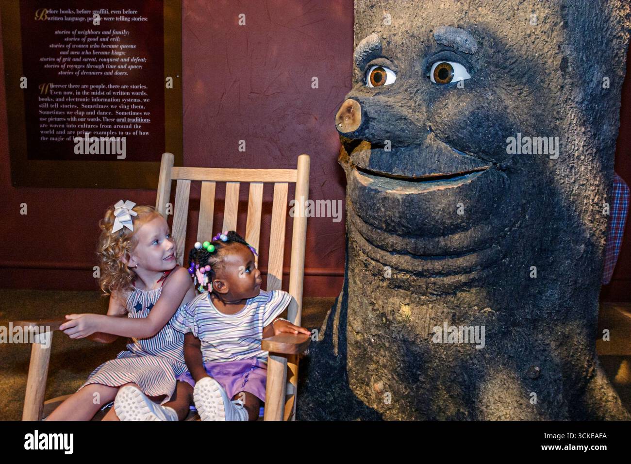 Alabama Madison County, Huntsville, EarlyWorks Kindermuseum, Geschichte, Sammlungen, Ausstellungsausstellung Sammlung, fördern, Produktprodukte Verkauf anzeigen Stockfoto