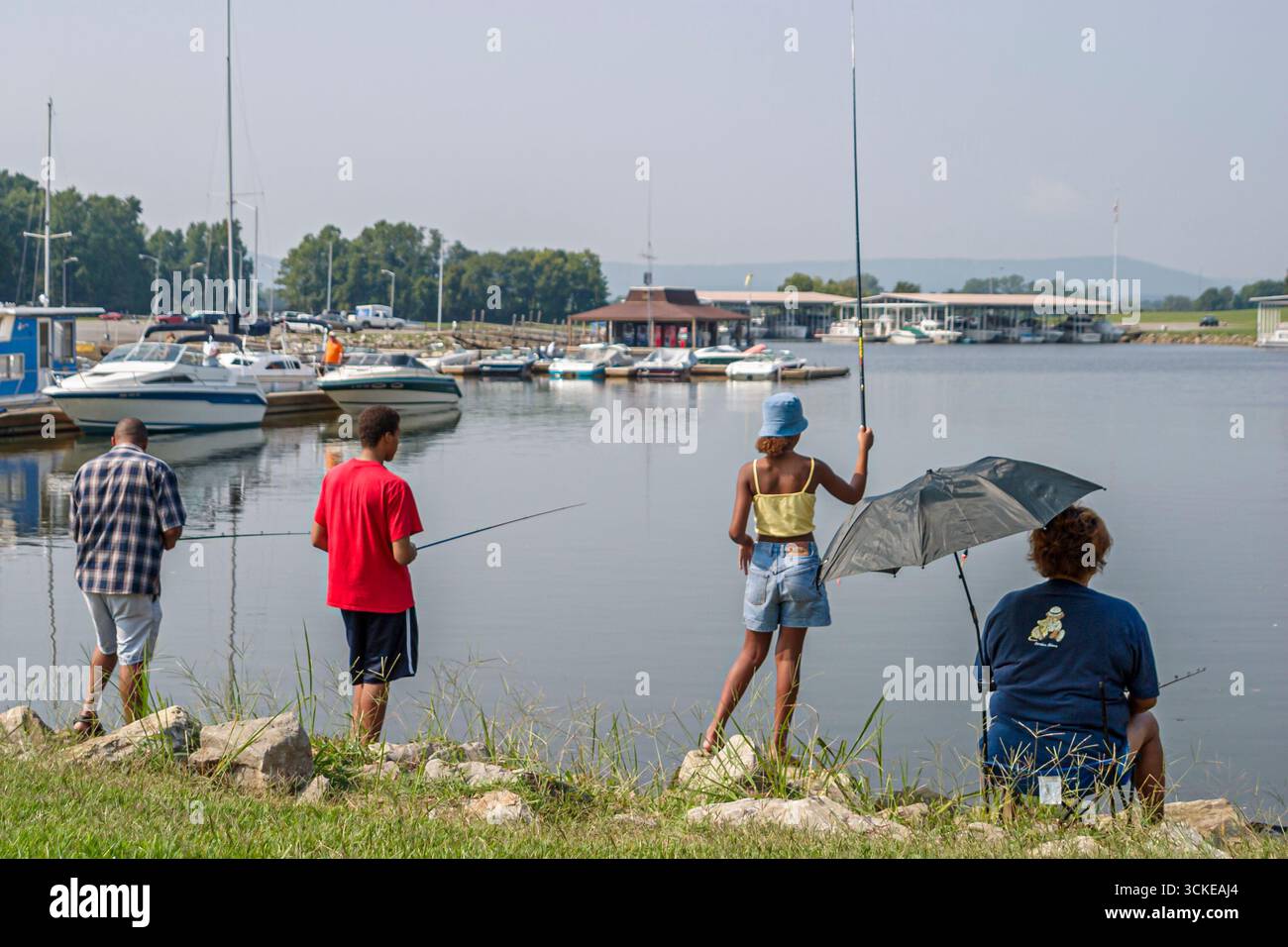 Alabama Madison County, Huntsville, Tennessee River Water, Ditto Landing, Besucher reisen Reise Touristik Tourismus Wahrzeichen Kultur Kultur Stockfoto