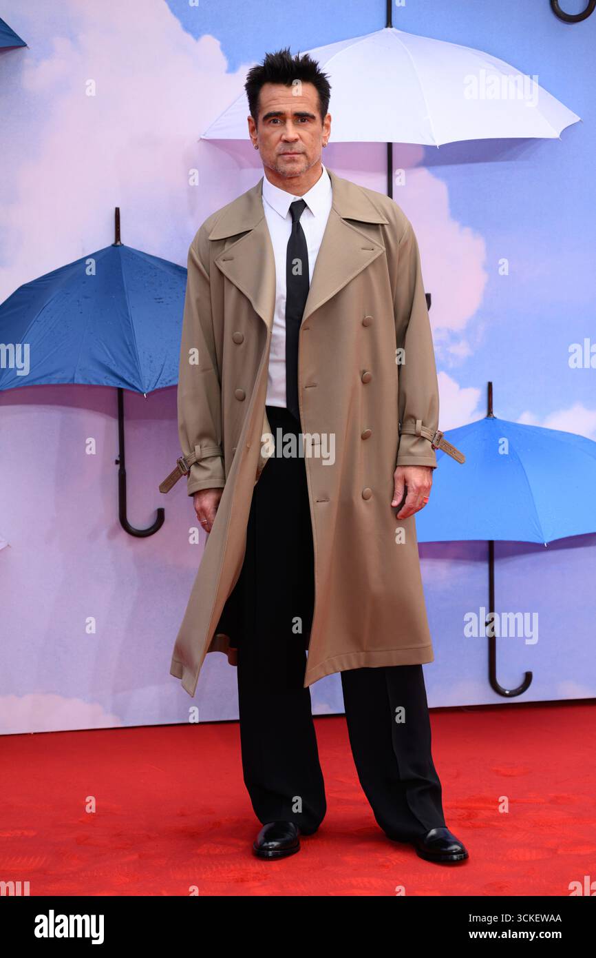 London, Großbritannien. September 2025. Colin Farrell besucht die A Big Bold Beautiful Journey European Premiere am Leicester Square. Quelle: Doug Peters/EMPICS/Alamy Live News Stockfoto