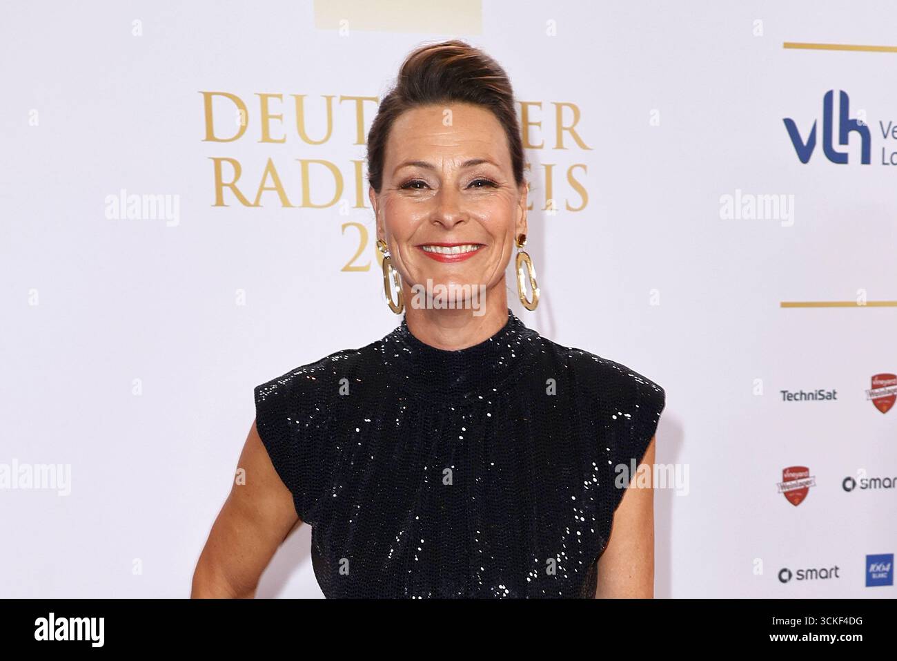 Anja Reschke bei der Verleihung Deutscher Radiopreis am 11.09.2025 in Hamburg Stockfoto