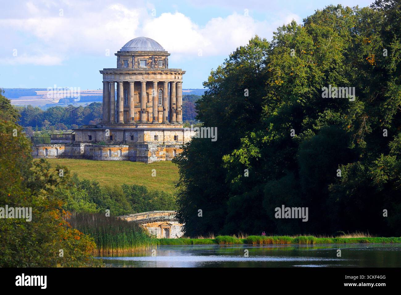 Das Mausoleum im Castle Howard in North Yorkshire, Großbritannien Stockfoto