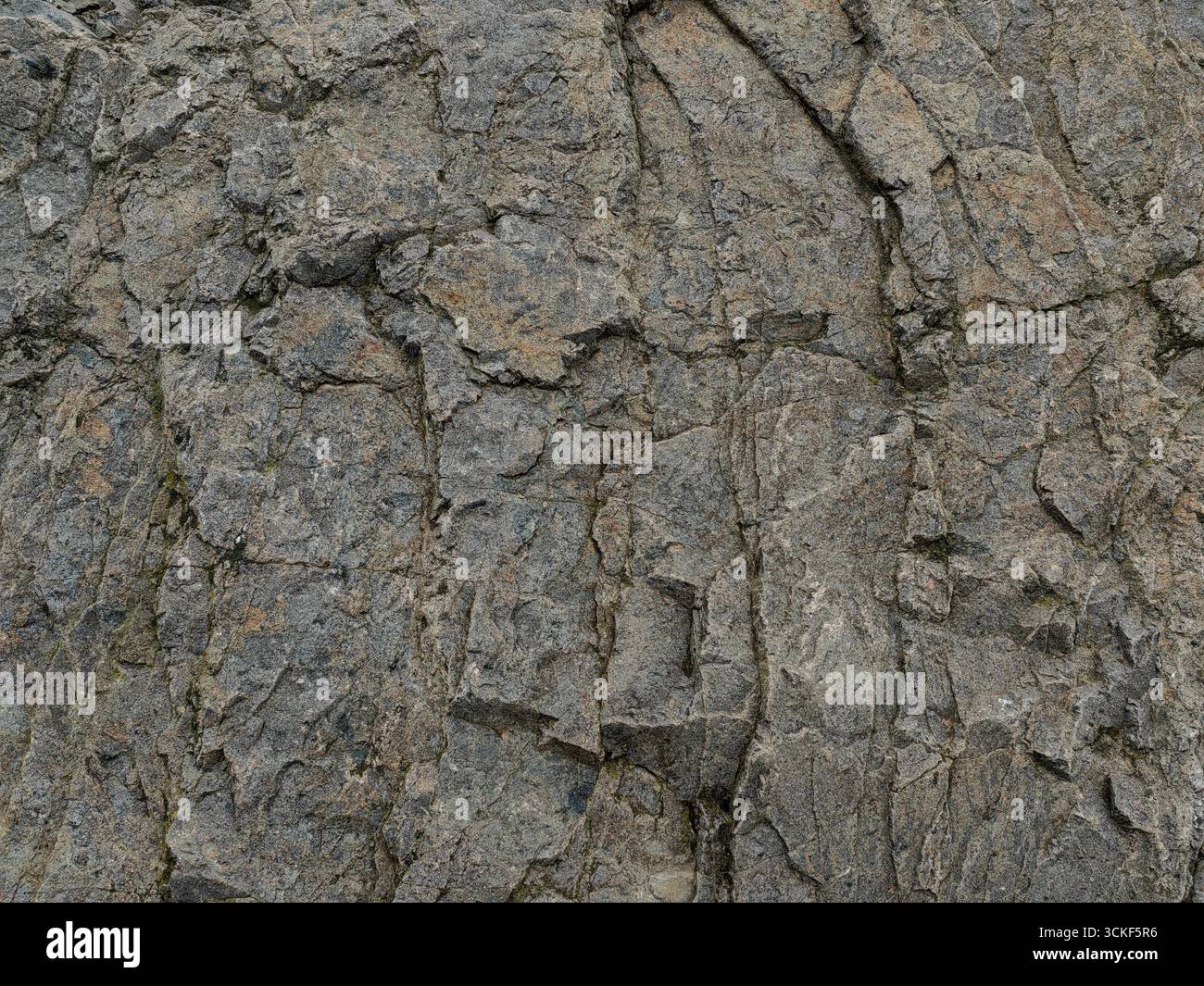 Verwitterter Stein. Nahaufnahme. Stockfoto