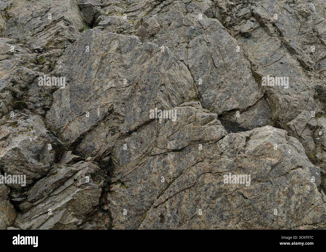 Verwitterter Stein. Nahaufnahme. Stockfoto