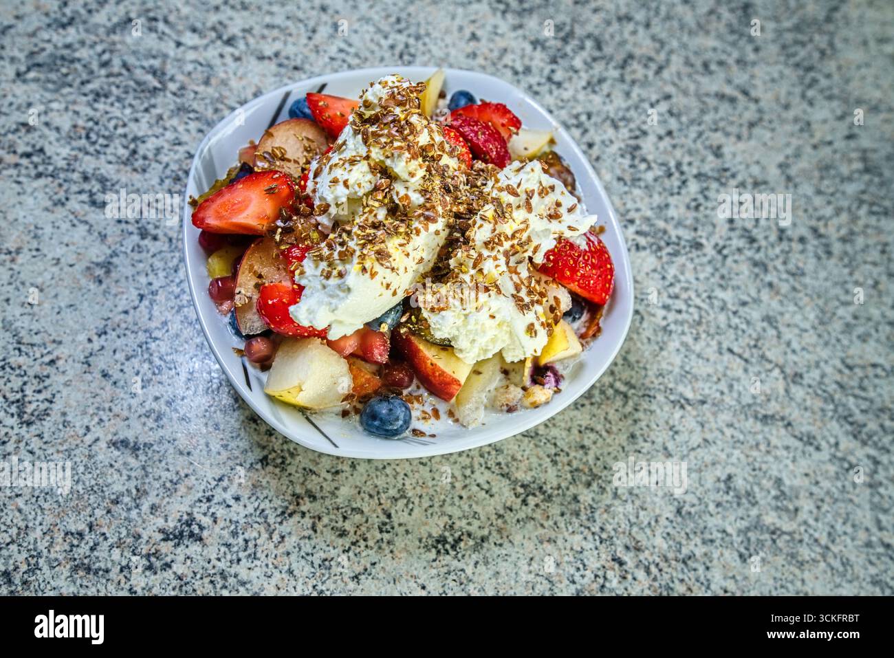 Leckeres Müsli - Gesunder Lifestyle mit vielen Vitamien 7 Stockfoto