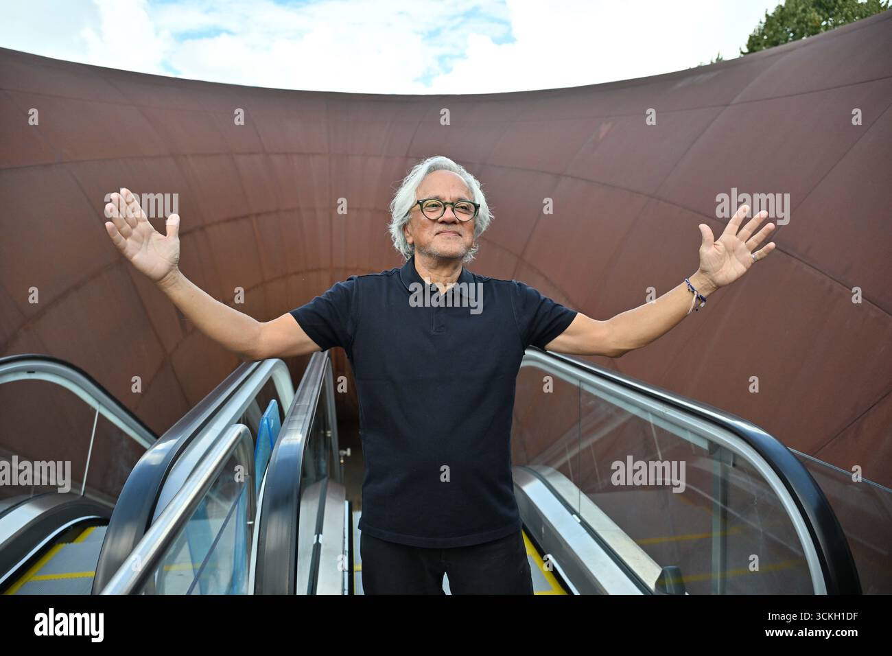 Neapel, Italien. September 2025. Neapel. Besuch der Metrostation Monte Sant'Angelo (Linie 7). Foto: Anish Kapoor Credit: Unabhängige Fotoagentur/Alamy Live News Stockfoto