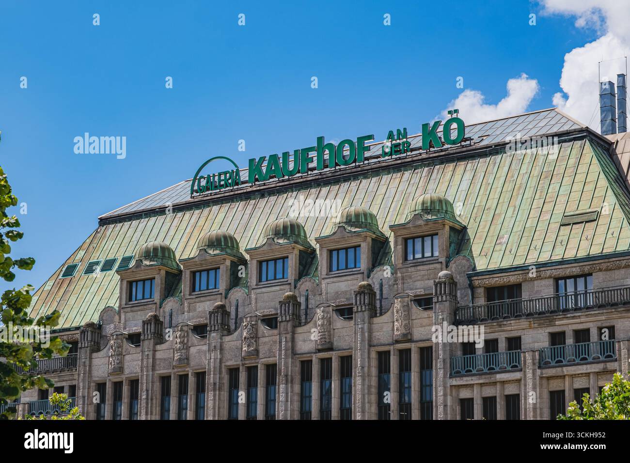 Galeria Kaufhoff, großes Einkaufszentrum auf der Königsallee Stockfoto