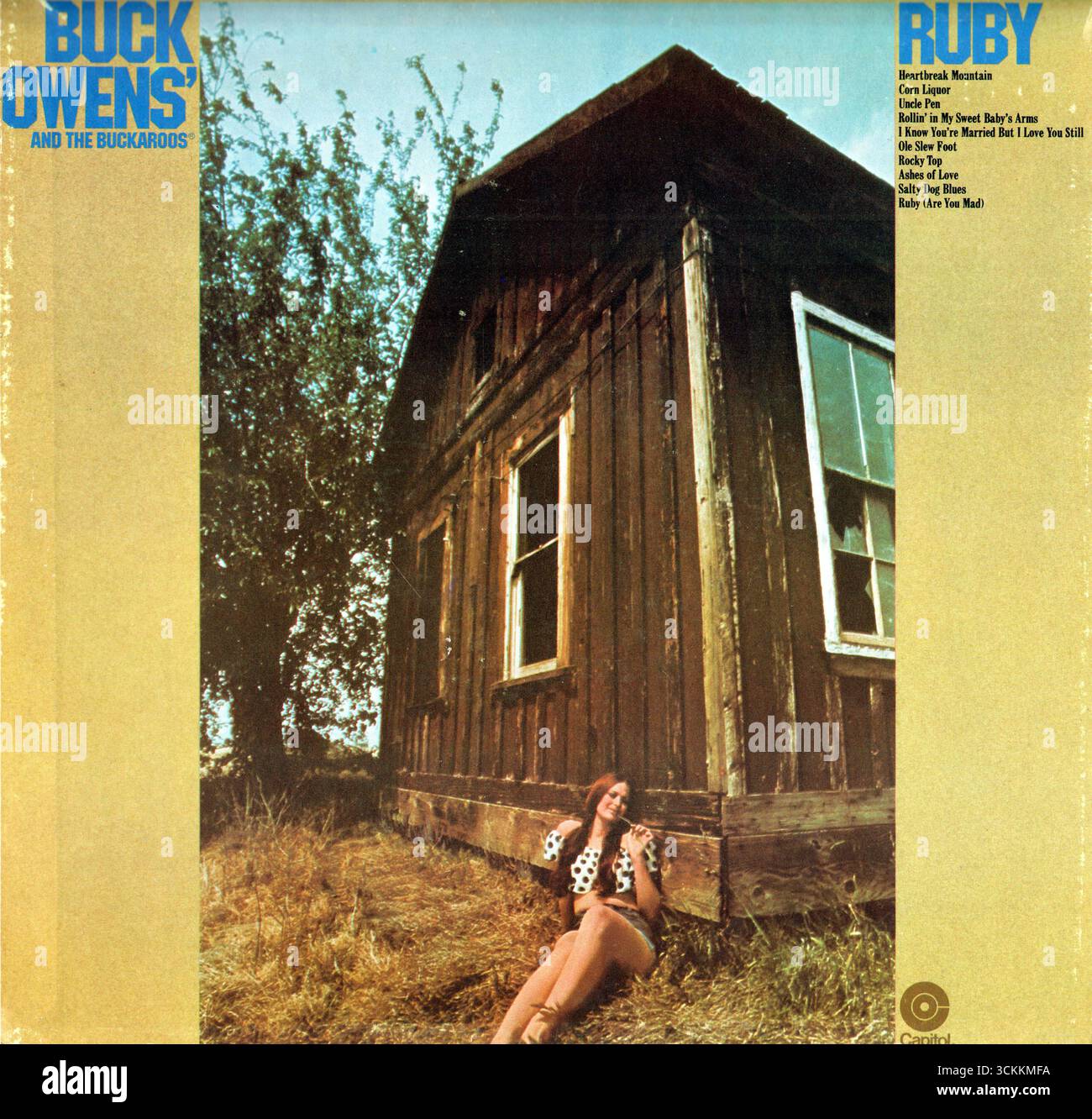 1971 Buck Owens Und Die Buckaroos – Buck Owens’ Ruby. Titelblatt aufzeichnen Stockfoto