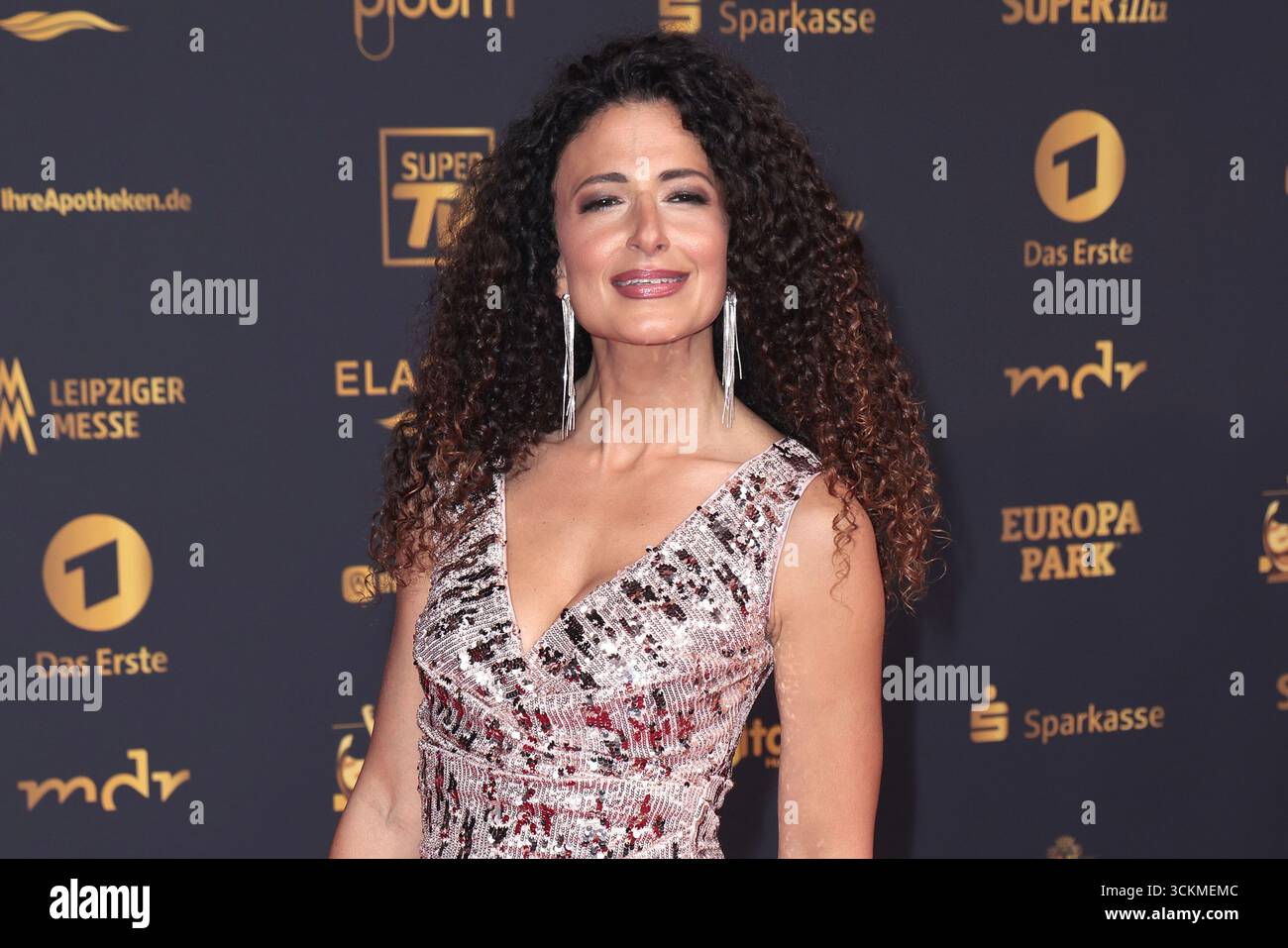 Marwa Eldessouky bei der Verleihung „die Goldene Henne“ am 12.09.2025 in Leipzig Stockfoto