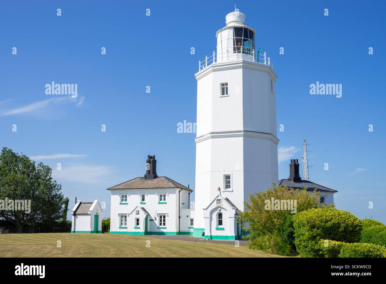 Broadstairs Lighthouse North Foreland Lighthouse Broadstairs Kent Isle of Thanet Kent England GB Europa Stockfoto