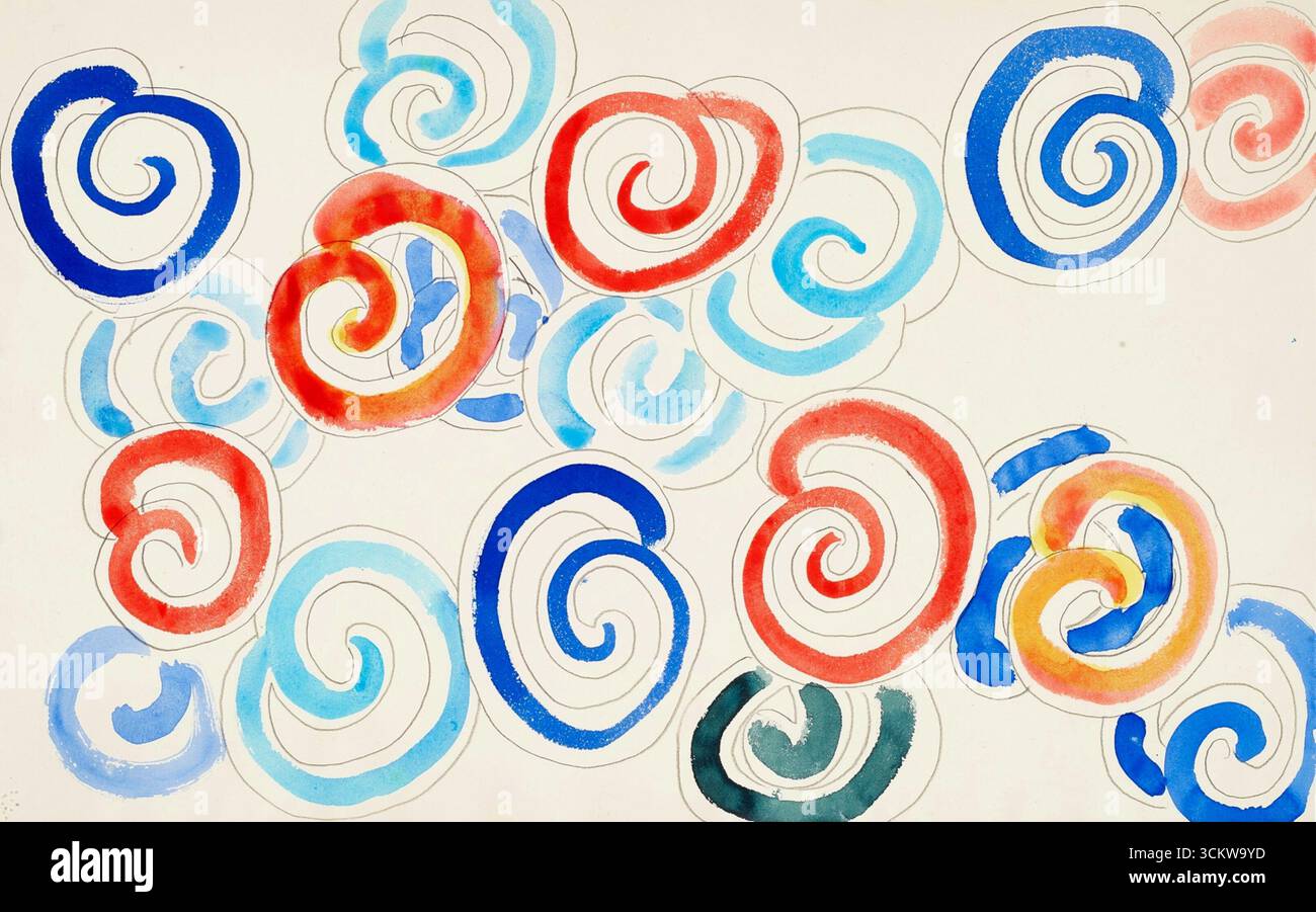 Henri Matisse - Escargots - Schnecken - (1953) Stockfoto