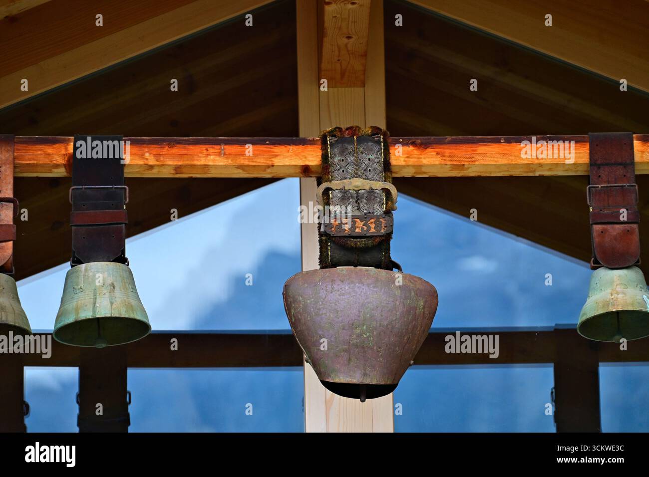 Cow Bell Schweiz Stockfoto