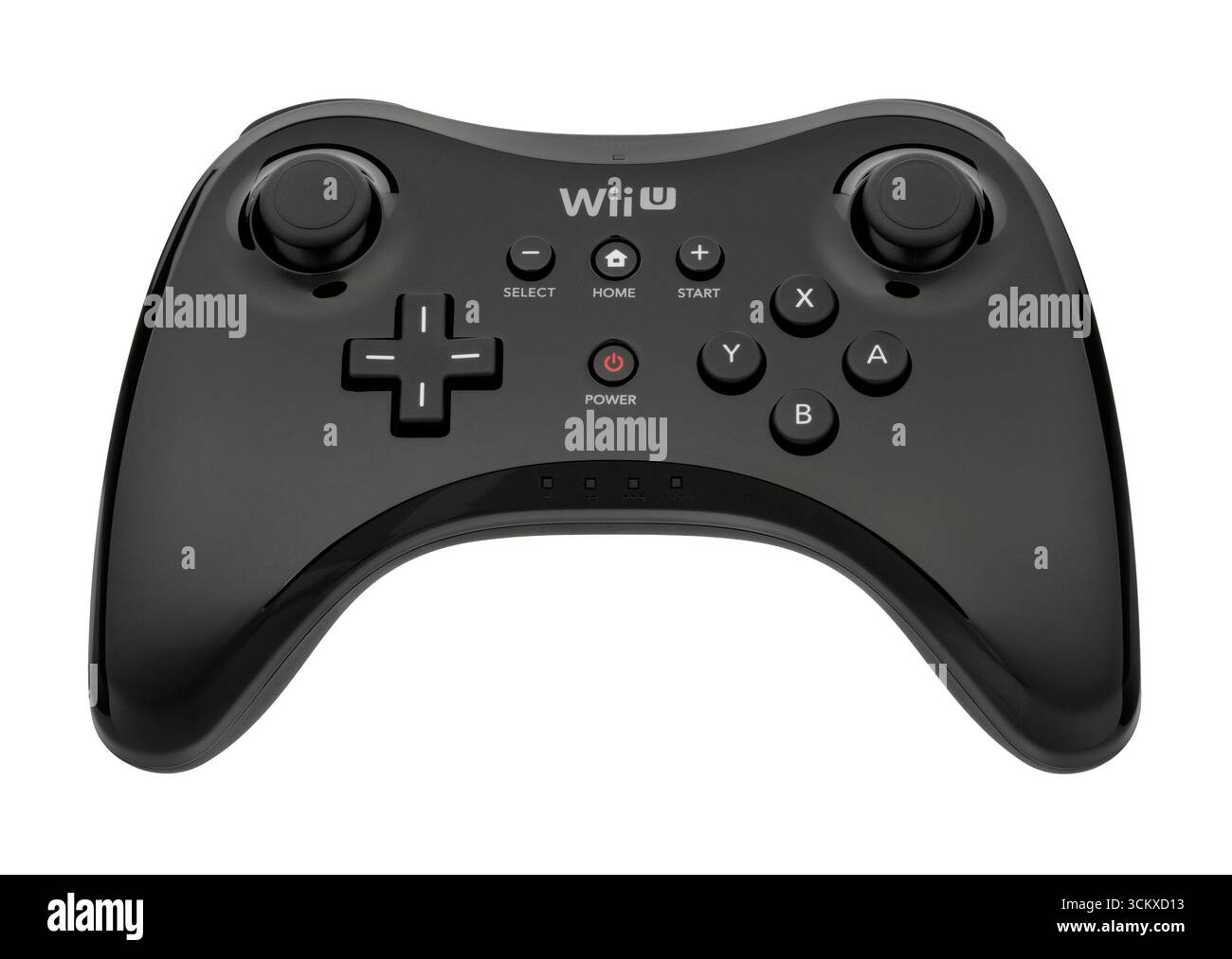 2012 Nintendo Wii U Pro Controller Stockfoto