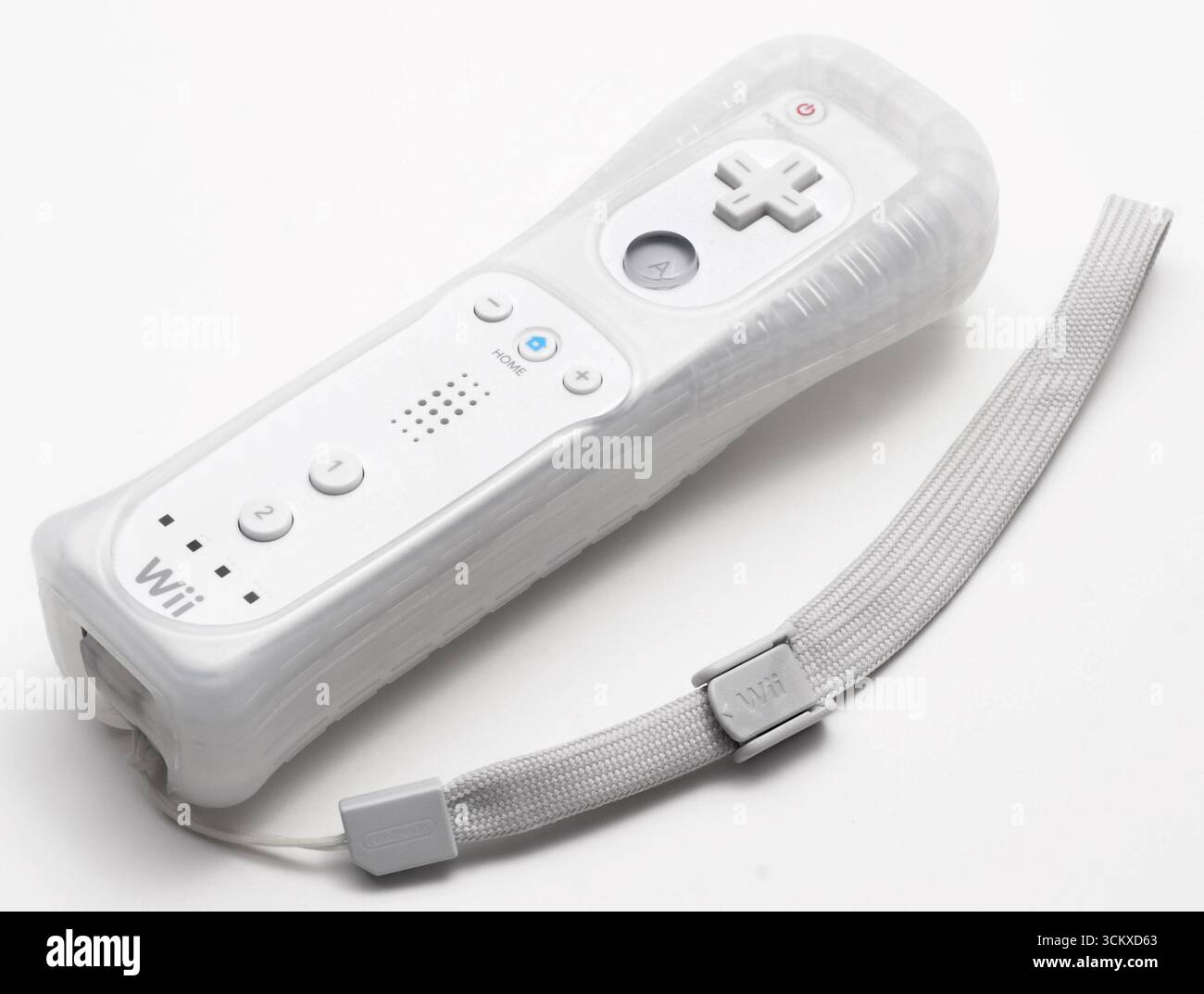 2006 Nintendo Wii Remote, Wiimote, Game Controller für die Nintendo Wii und Wii U Konsolen. Stockfoto