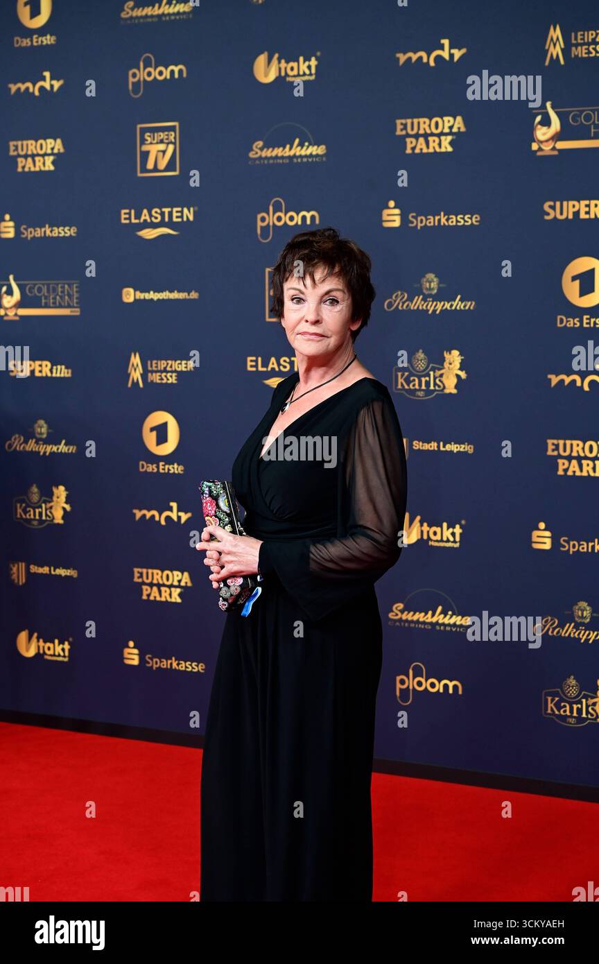 Katrin Sass bei der 31. Verleihung der Goldenen Henne 2025 in HALLE:eins in der Leipziger Messe. Leipzig, 12.09.2025 Sachsen ge *** Katrin Sass bei der 31 Verleihung der Goldenen Henne 2025 in HALLE eins auf der Leipziger Messe Leipzig, 12 09 2025 Sachsen ge Copyright: XMatthiasxWehnertx Stockfoto