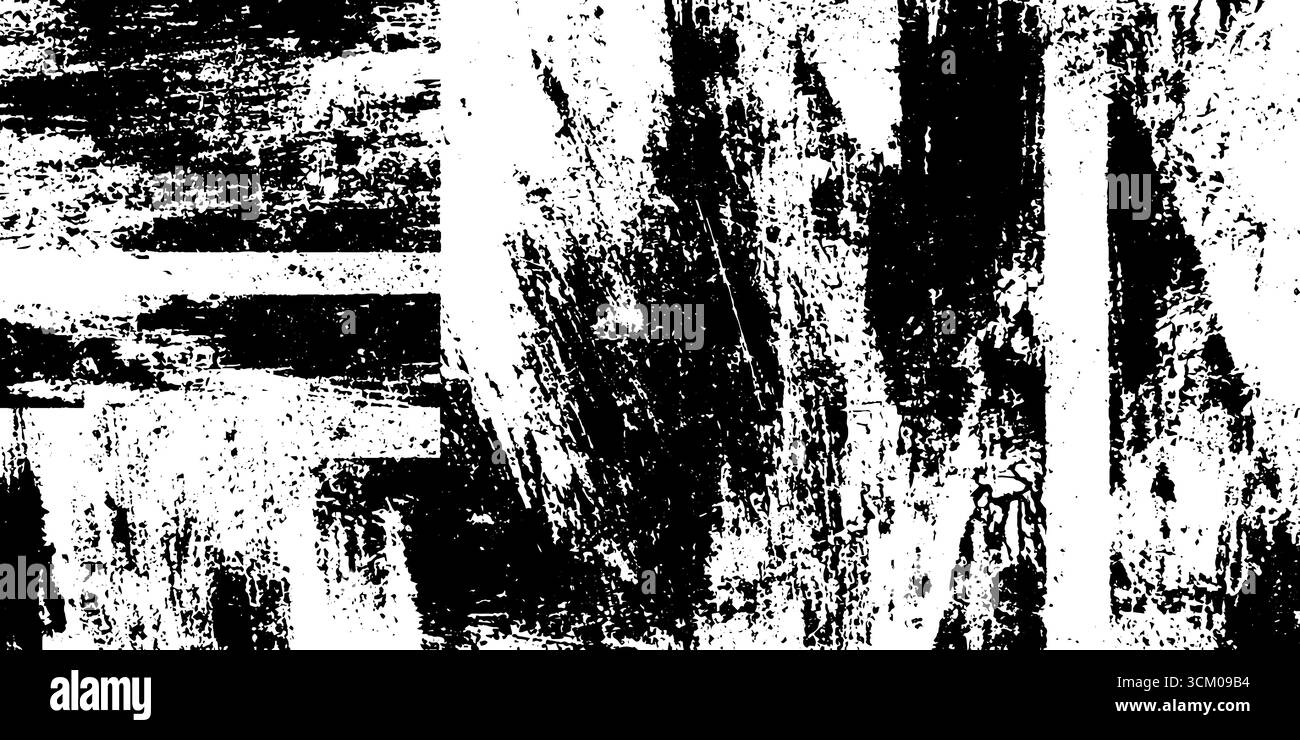 Nahtloses Punkflyer-Design mit Typografie mit Lösegeldnote und Grunge-Textur. Stock Vektor