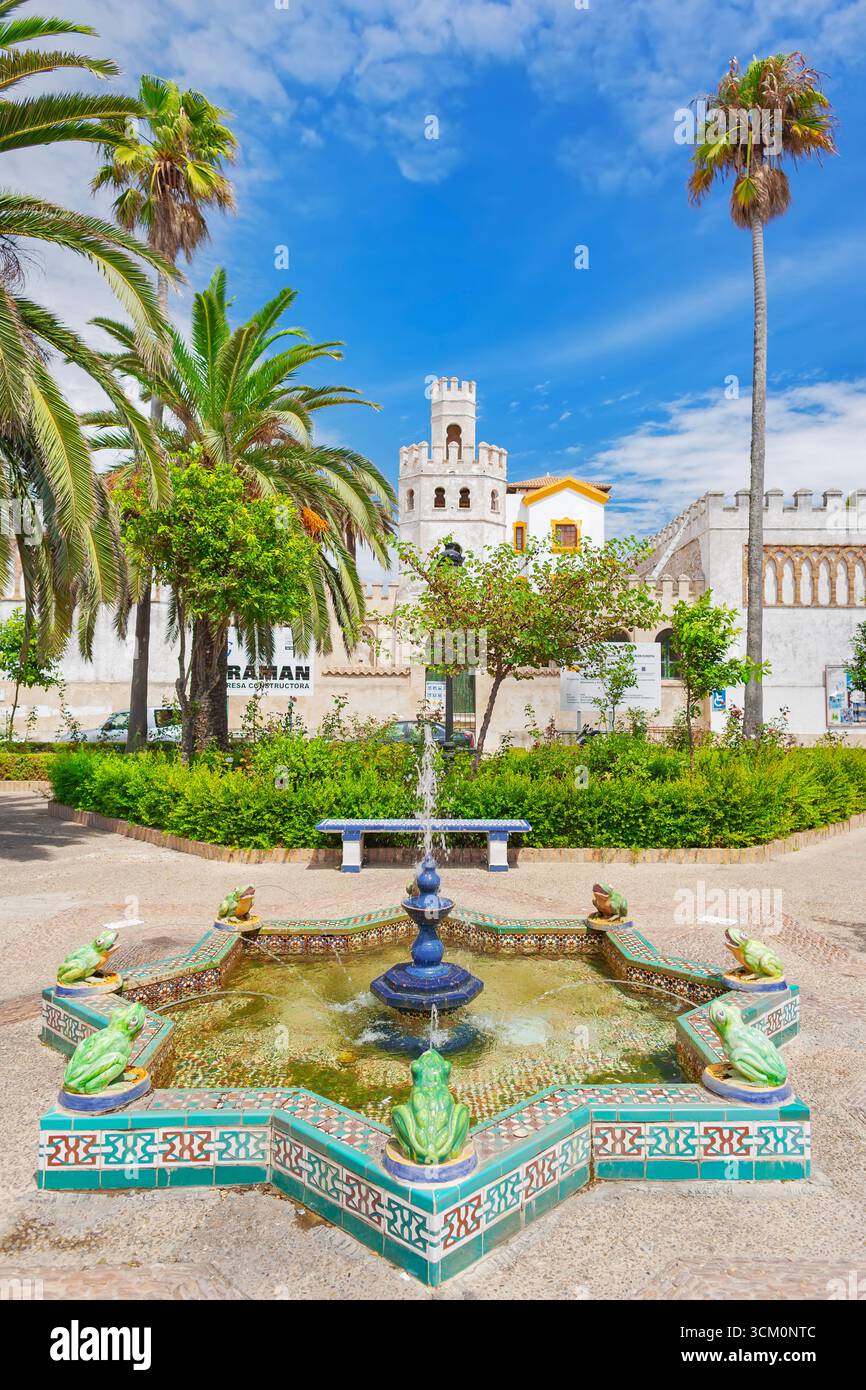 Platz Santa Maria, Tarifa, Costa de la Luz, Provinz Cadiz, Andalusien, Spanien Stockfoto