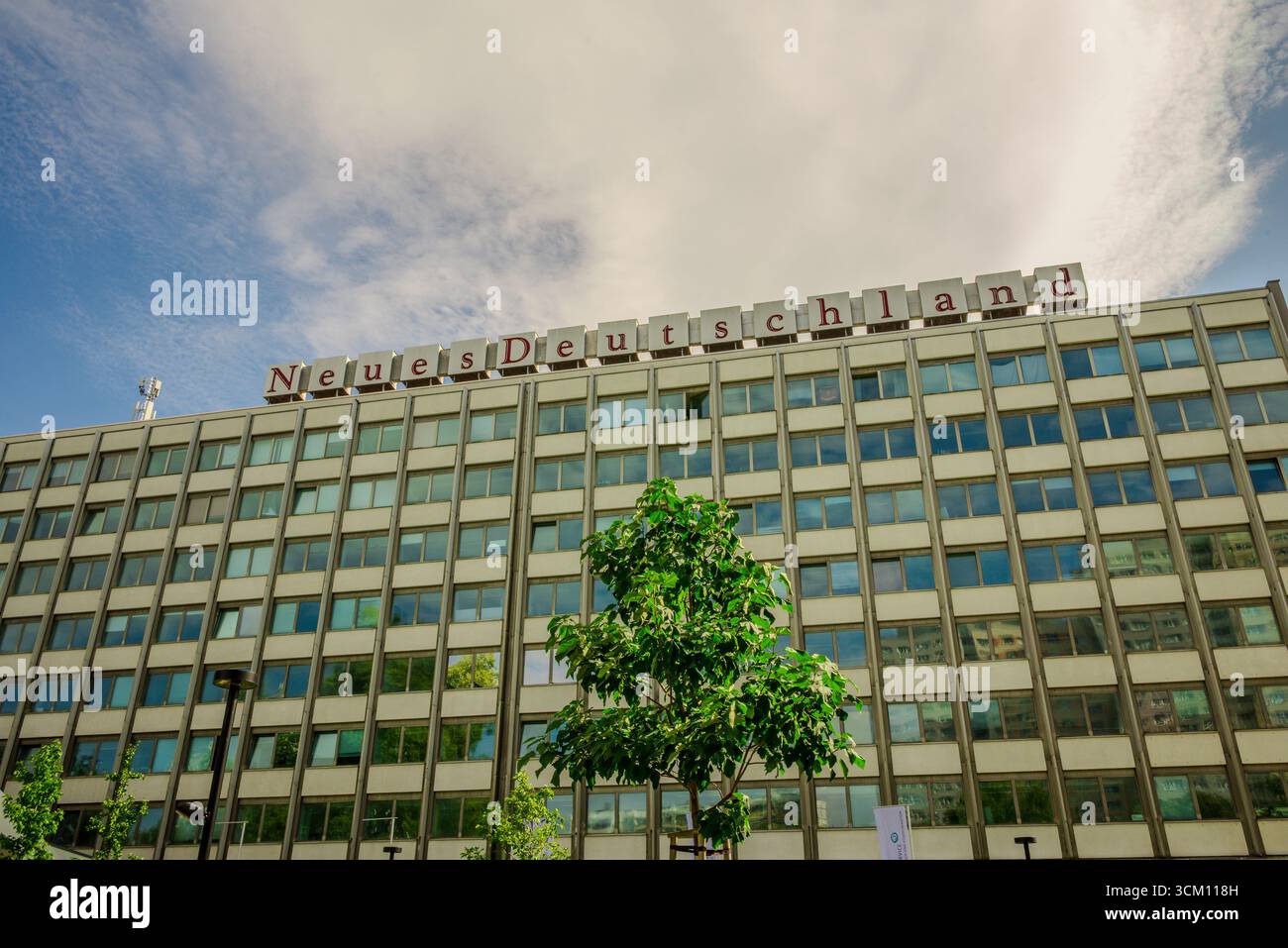 Redaktion Neues Deutschland Berlin - Deutschland 12.09.2025 Stockfoto