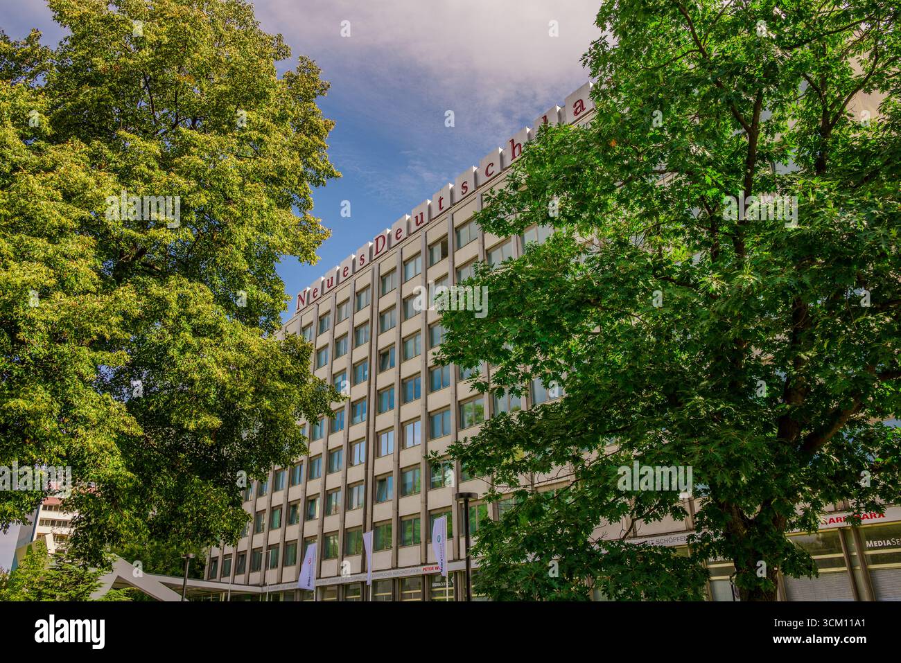 Redaktion Neues Deutschland Berlin - Deutschland 12.09.2025 Stockfoto