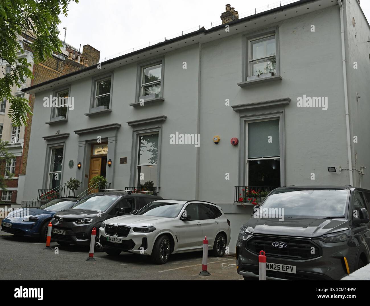 Die Abbey Road Studios, Abbey Road, Camden, City of Westminster, Greater London, St John's Wood, London, England, Vereinigtes Königreich - Recording Studios, Stockfoto