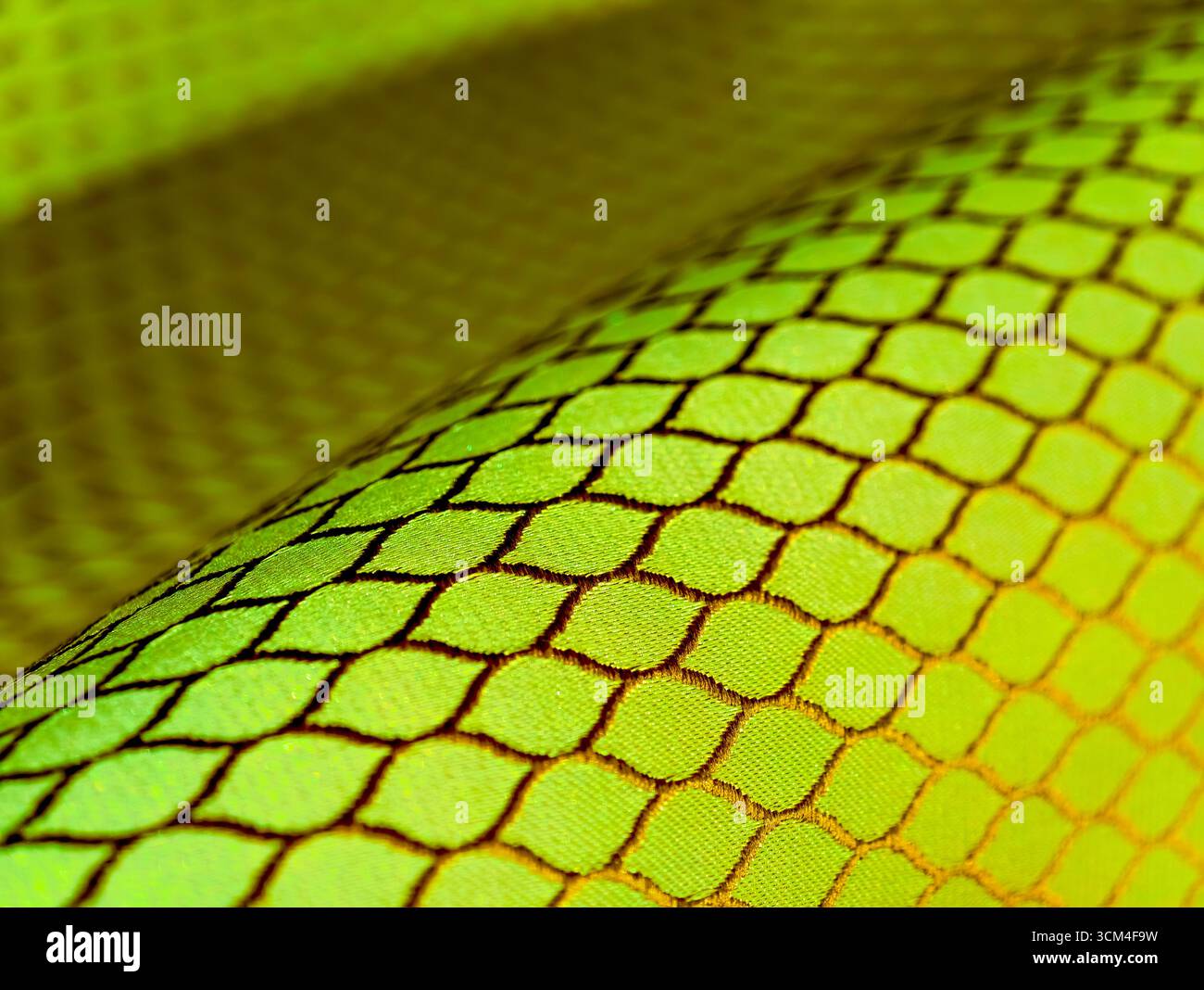 Textur mit leuchtendem grünem Neon – abstrakter digitaler Hintergrund für modernes Webdesign, minimalistische Hintergrundbilder und Werbematerial Stockfoto